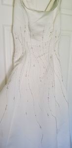 New elegant beaded ivory bridal gown.                                (Copy)